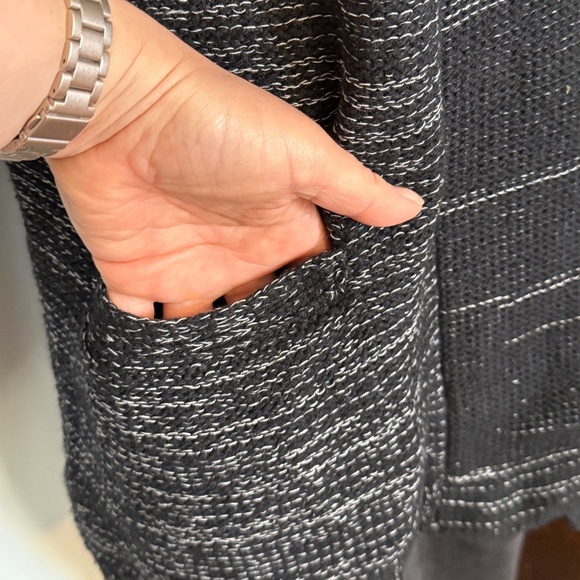 Banana Republic cotton blend long open cardigan | size S - Picture 4 of 11